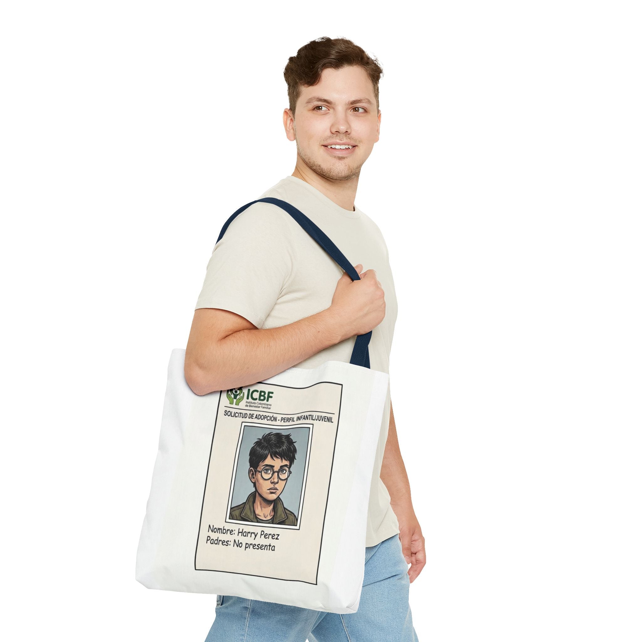 Tote Bag El HP Meme, Bolso Divertido para Fans de Magia, Regalo para Potterheads en Español, Harry Potter Style Aesthetic Tote Bag.