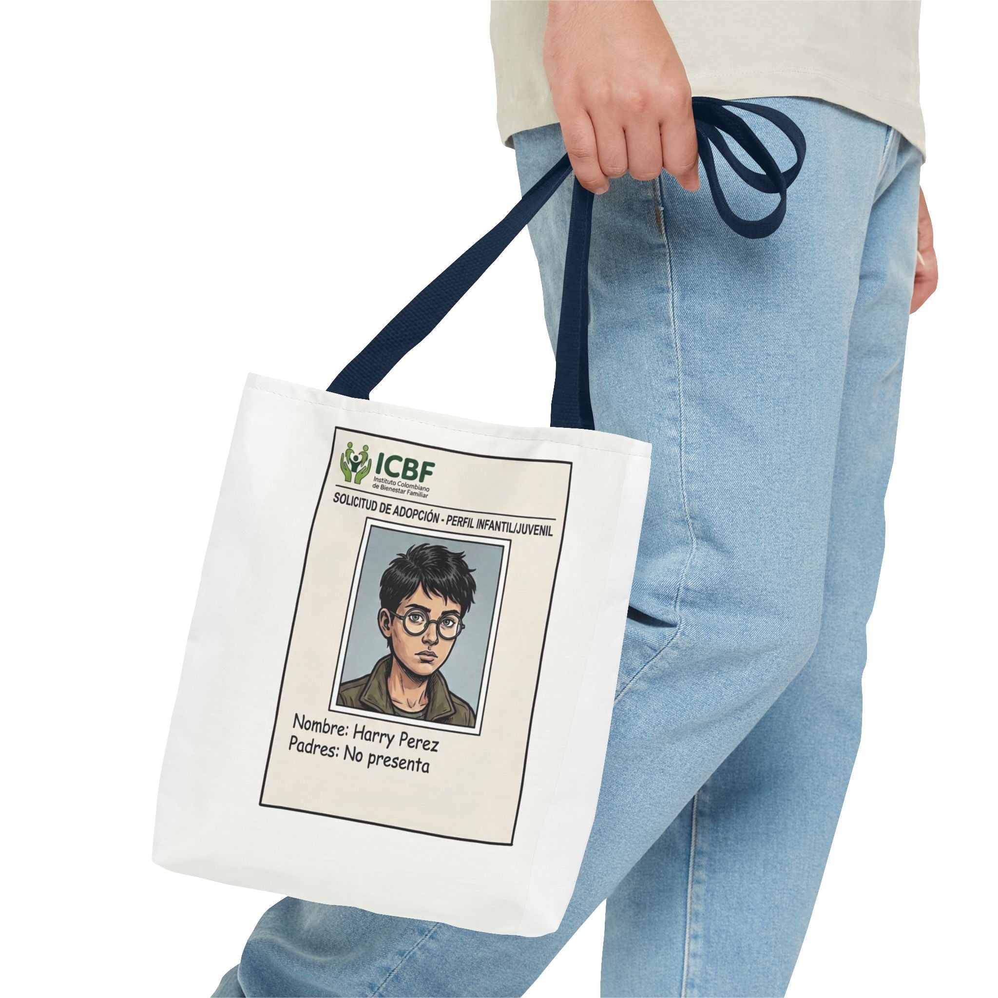 Tote Bag El HP Meme, Bolso Divertido para Fans de Magia, Regalo para Potterheads en Español, Harry Potter Style Aesthetic Tote Bag.