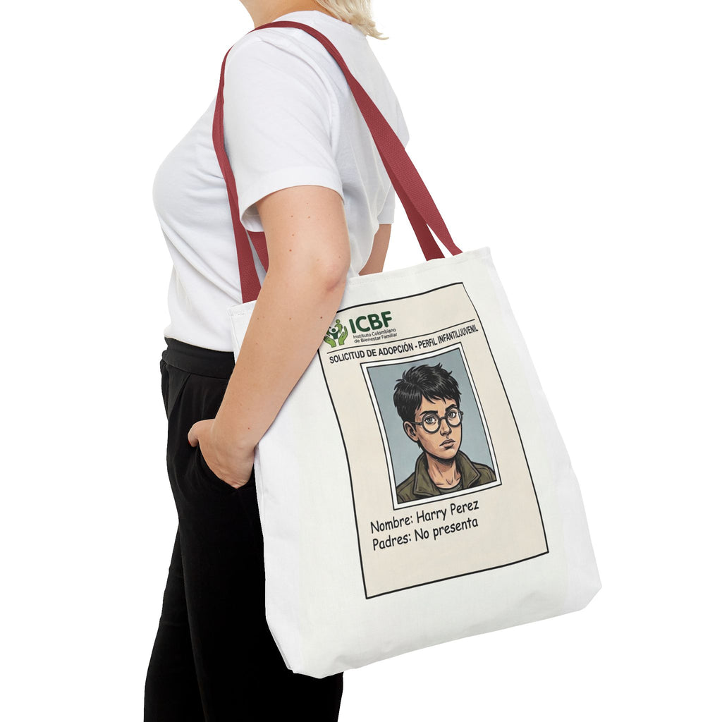 Tote Bag El HP Meme, Bolso Divertido para Fans de Magia, Regalo para Potterheads en Español, Harry Potter Style Aesthetic Tote Bag.