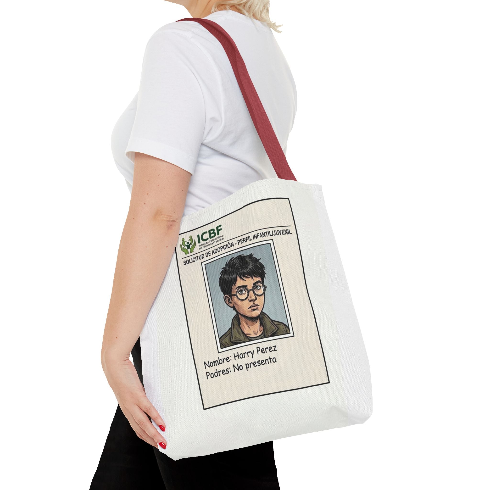 Tote Bag El HP Meme, Bolso Divertido para Fans de Magia, Regalo para Potterheads en Español, Harry Potter Style Aesthetic Tote Bag.