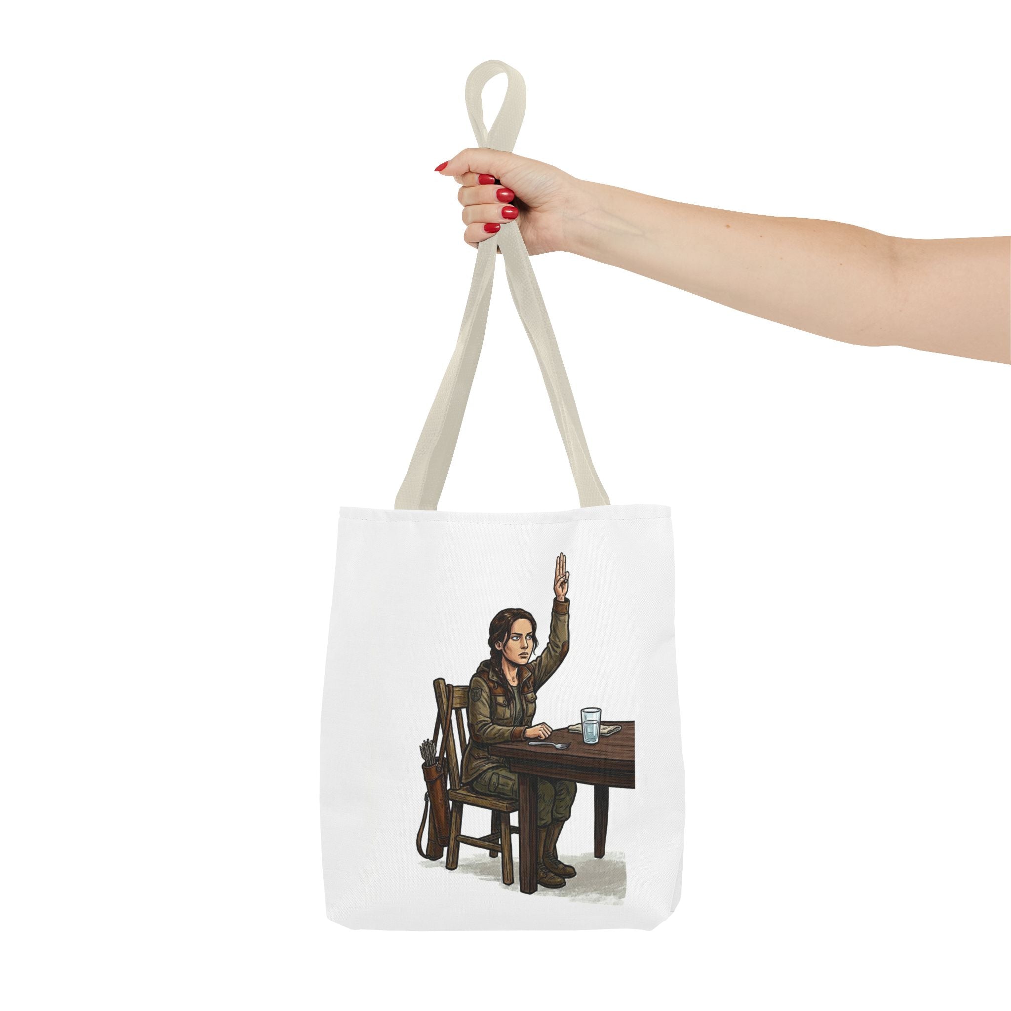 Tote Bag Juego de Hambre Meme, Bolso para el almuerzo oficina, Regalo divertido para compañeros de trabajo, Hunger Games Parody