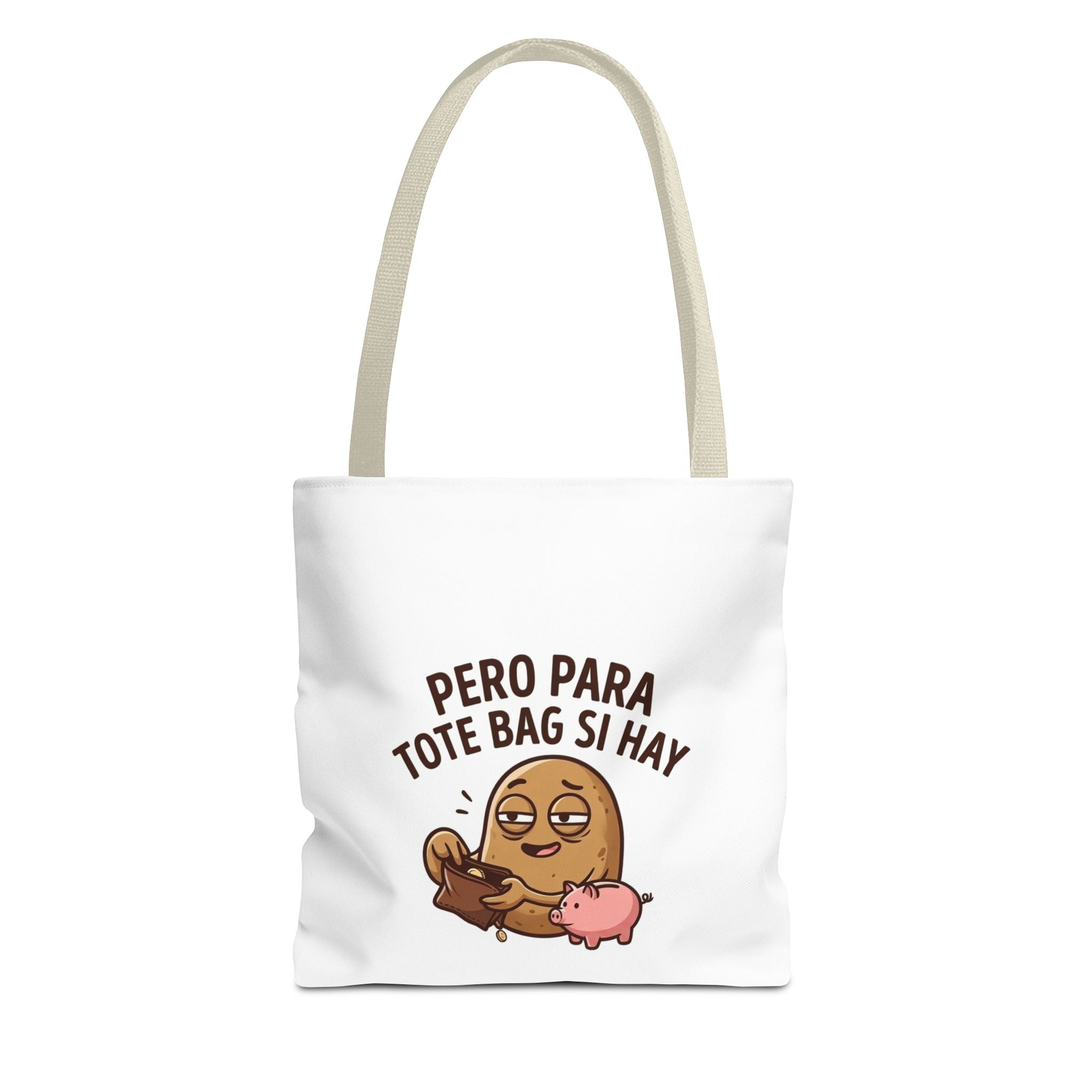 Funny Potato Meme Tote Bag, Couch Potato Gift, Polyester Everyday Carryall