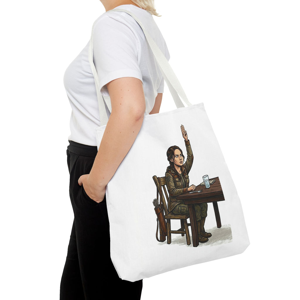 Tote Bag Juego de Hambre Meme, Bolso para el almuerzo oficina, Regalo divertido para compañeros de trabajo, Hunger Games Parody