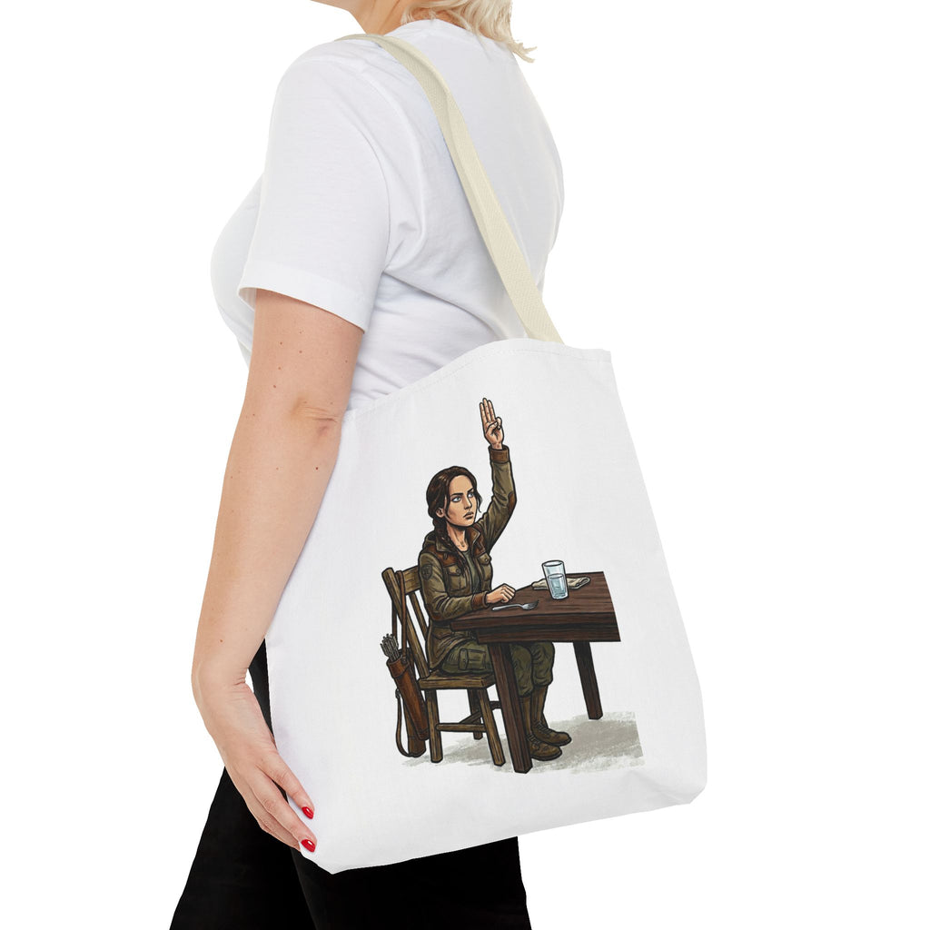 Tote Bag Juego de Hambre Meme, Bolso para el almuerzo oficina, Regalo divertido para compañeros de trabajo, Hunger Games Parody