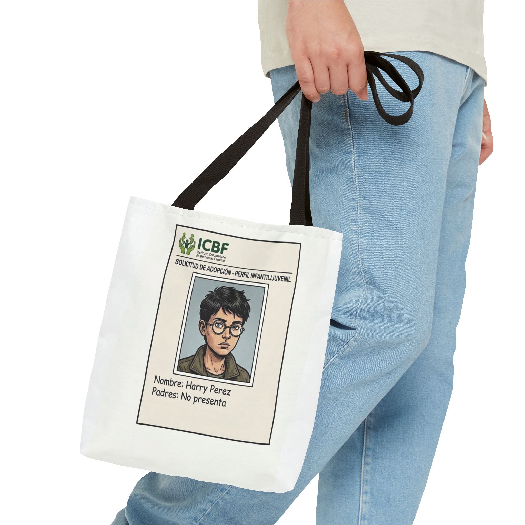 Tote Bag El HP Meme, Bolso Divertido para Fans de Magia, Regalo para Potterheads en Español, Harry Potter Style Aesthetic Tote Bag.