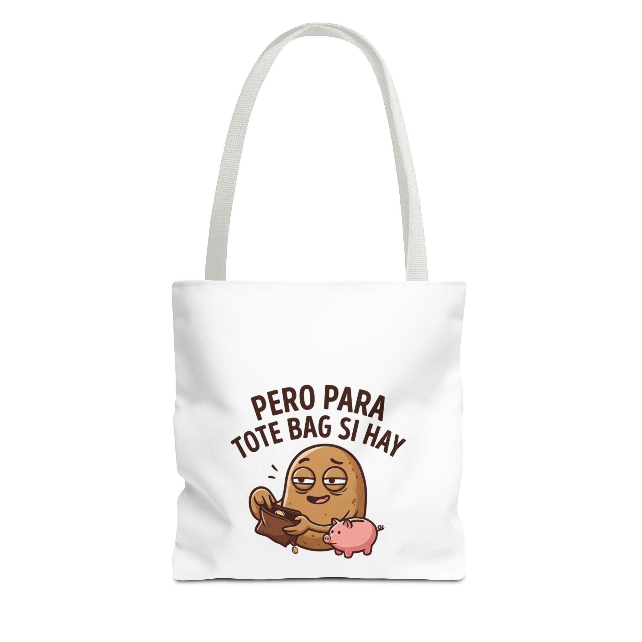 Funny Potato Meme Tote Bag, Couch Potato Gift, Polyester Everyday Carryall