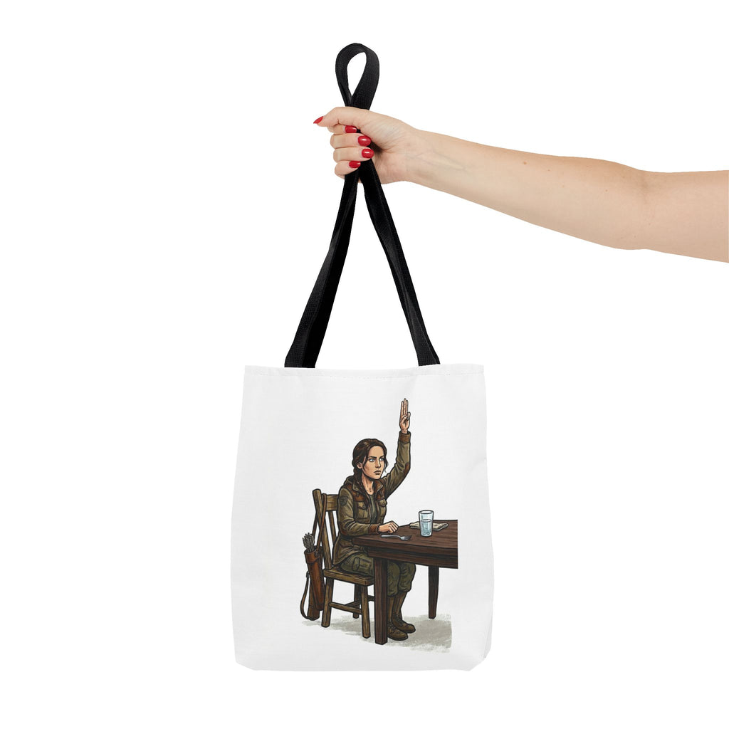 Tote Bag Juego de Hambre Meme, Bolso para el almuerzo oficina, Regalo divertido para compañeros de trabajo, Hunger Games Parody
