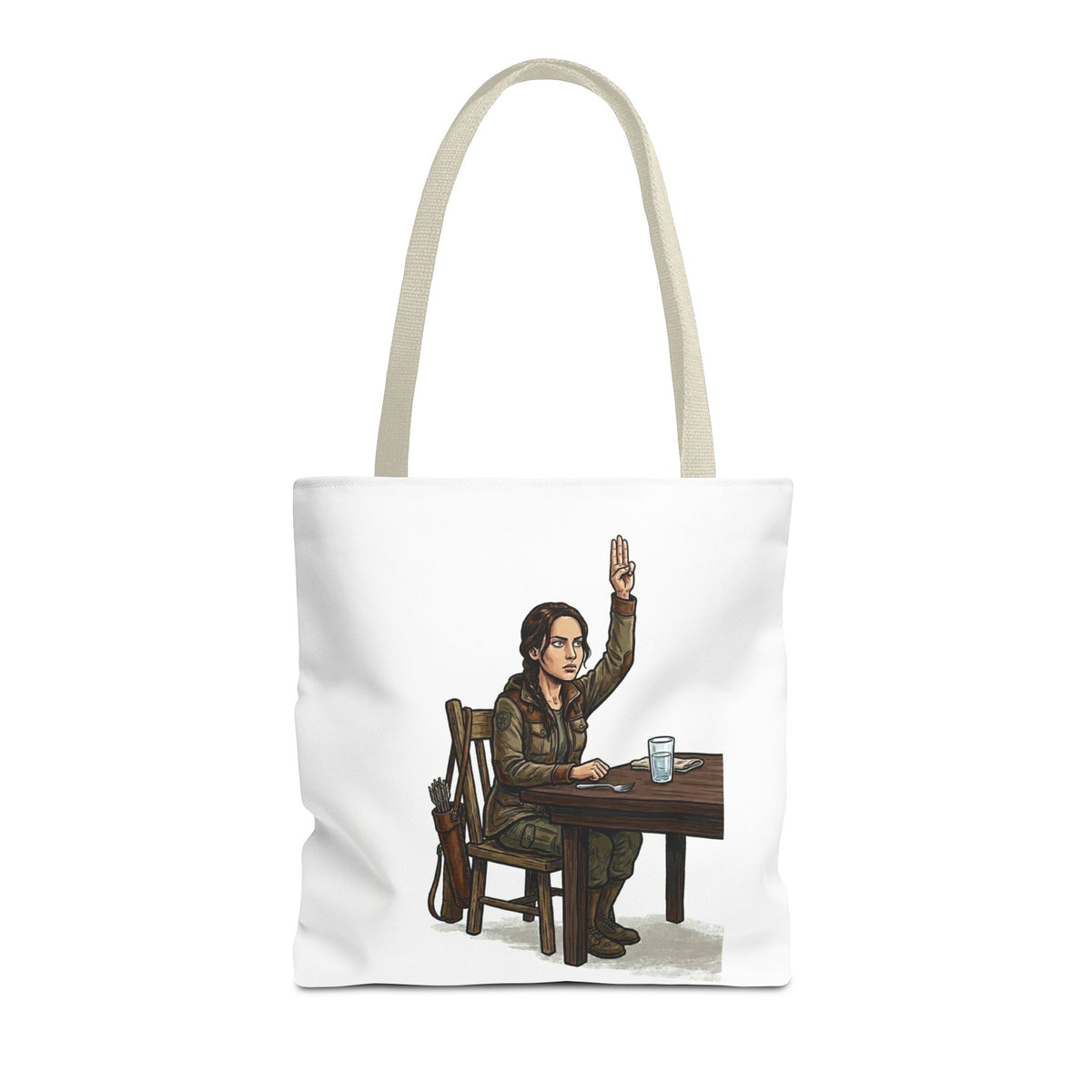 Tote Bag Juego de Hambre Meme, Bolso para el almuerzo oficina, Regalo divertido para compañeros de trabajo, Hunger Games Parody