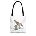 Space Cat Meteorite Tote Bag, Funny Sarcastic Humor Cat Mom Gift