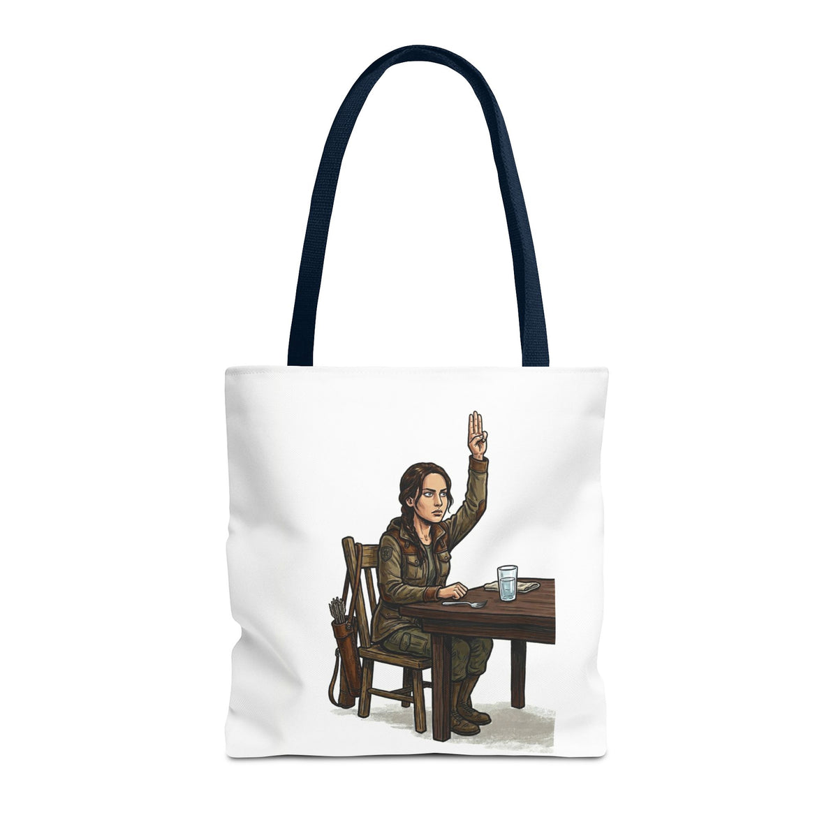 Tote Bag Juego de Hambre Meme, Bolso para el almuerzo oficina, Regalo divertido para compañeros de trabajo, Hunger Games Parody