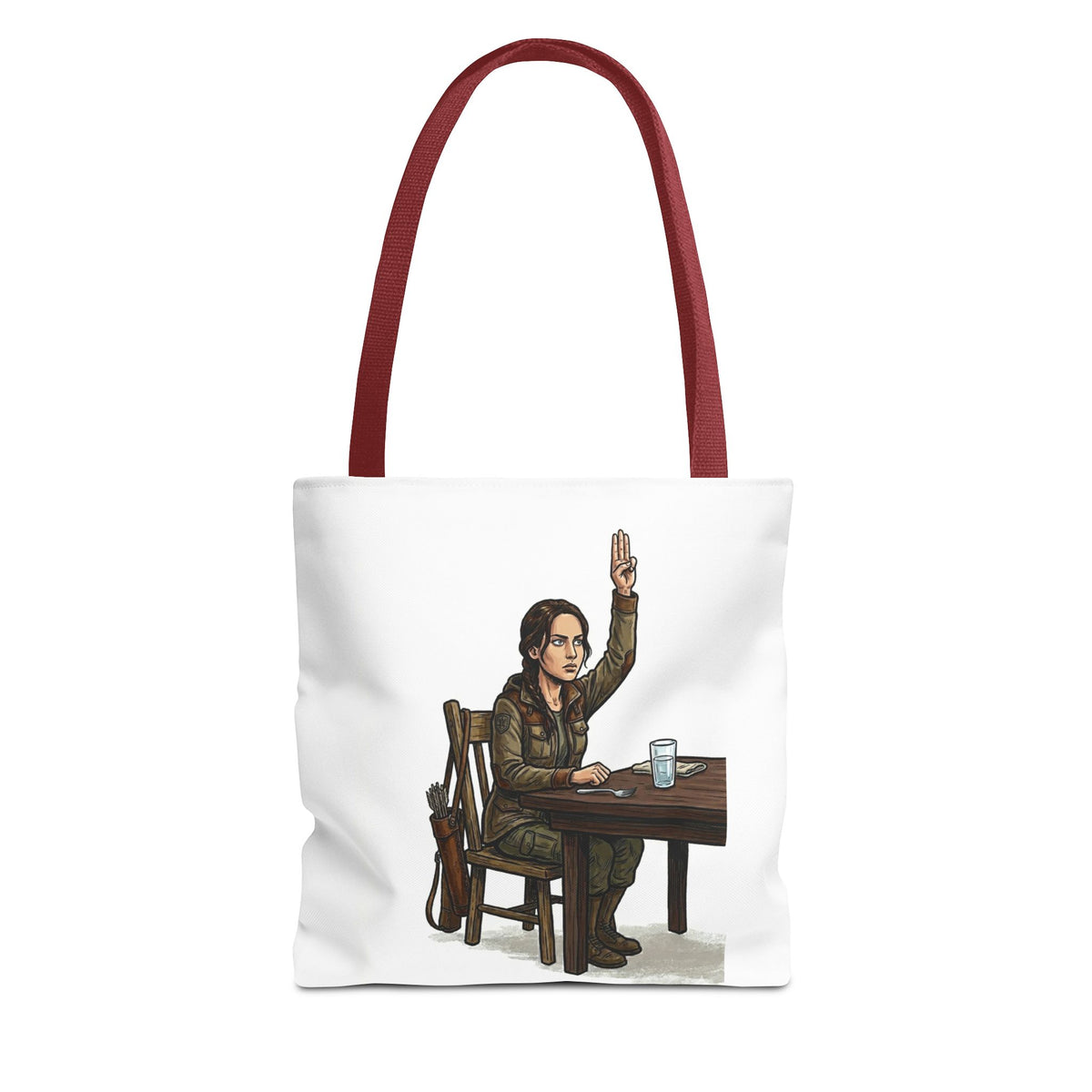 Tote Bag Juego de Hambre Meme, Bolso para el almuerzo oficina, Regalo divertido para compañeros de trabajo, Hunger Games Parody