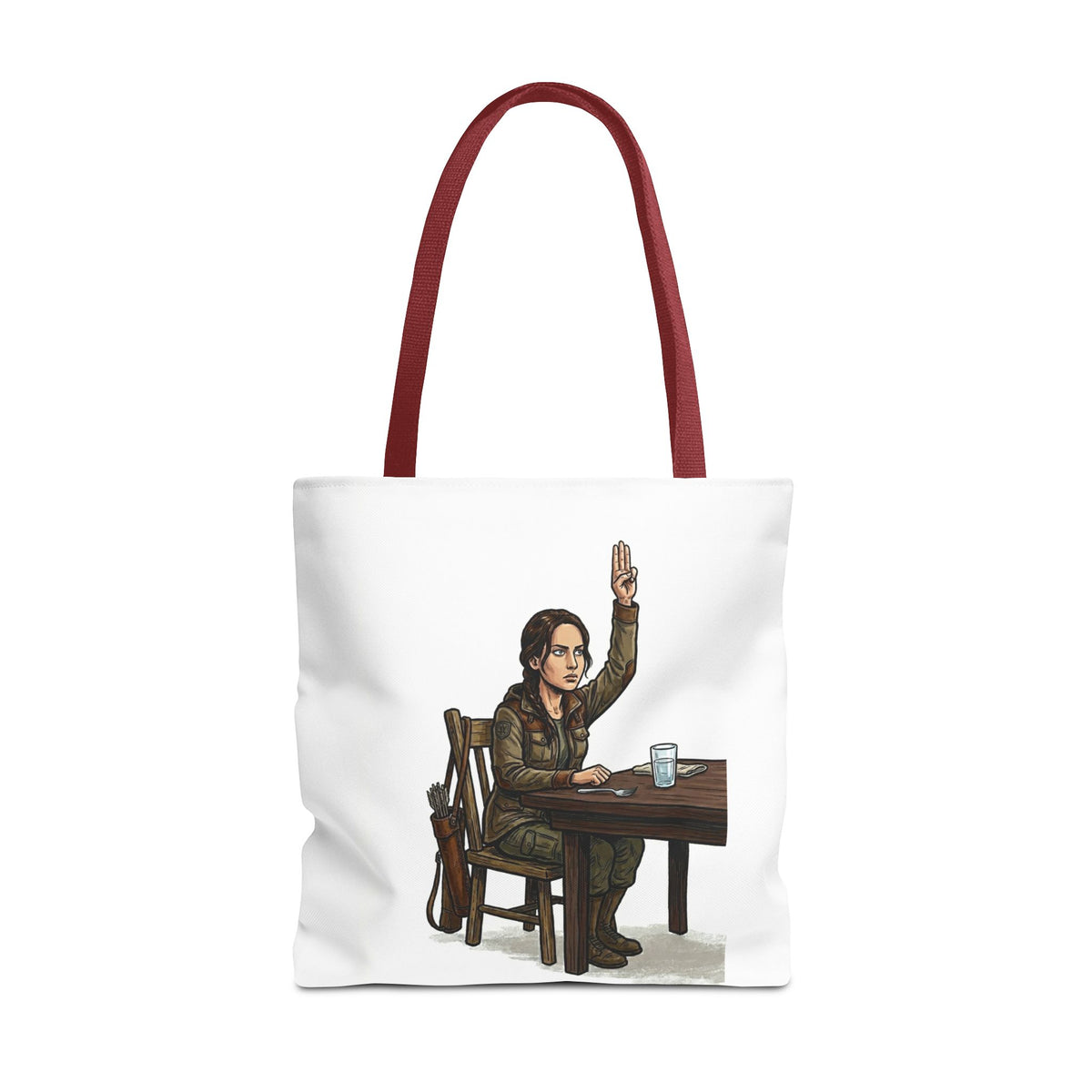 Tote Bag Juego de Hambre Meme, Bolso para el almuerzo oficina, Regalo divertido para compañeros de trabajo, Hunger Games Parody