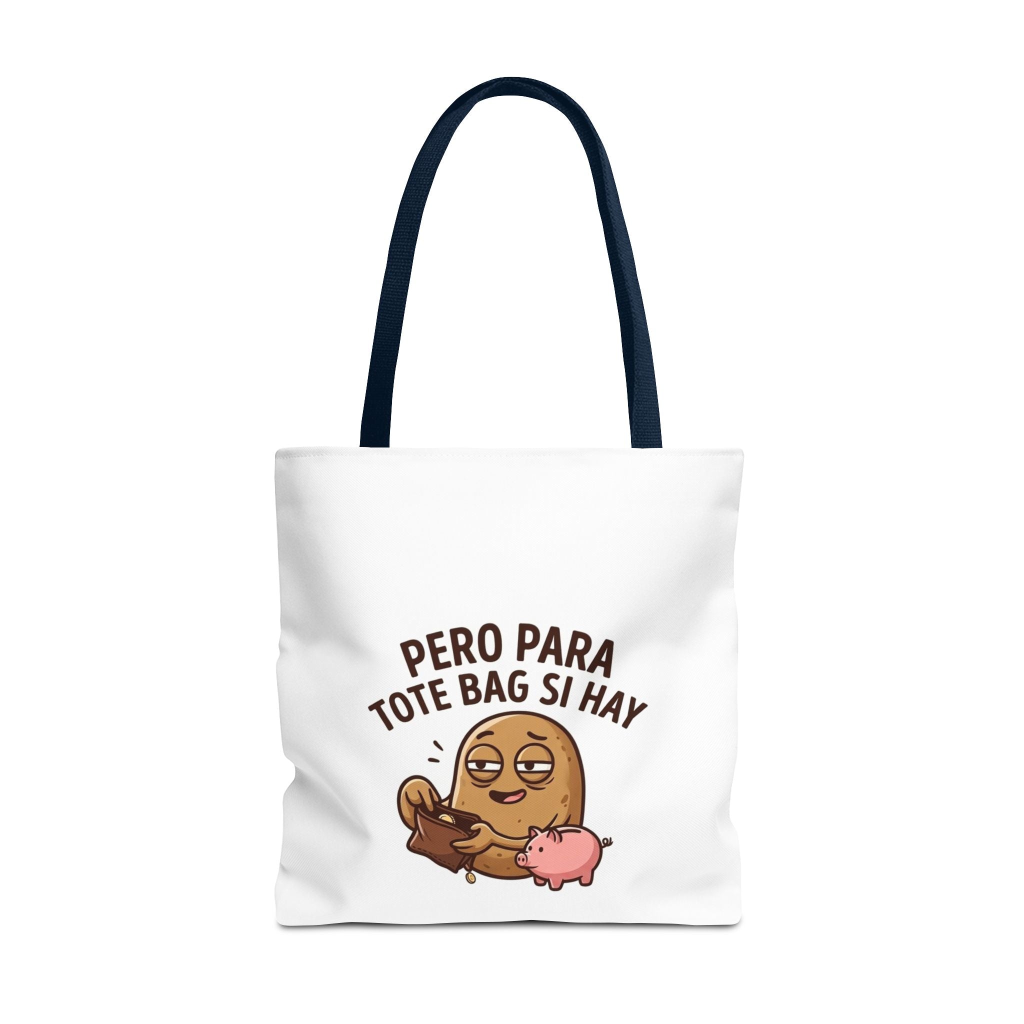 Funny Potato Meme Tote Bag, Couch Potato Gift, Polyester Everyday Carryall