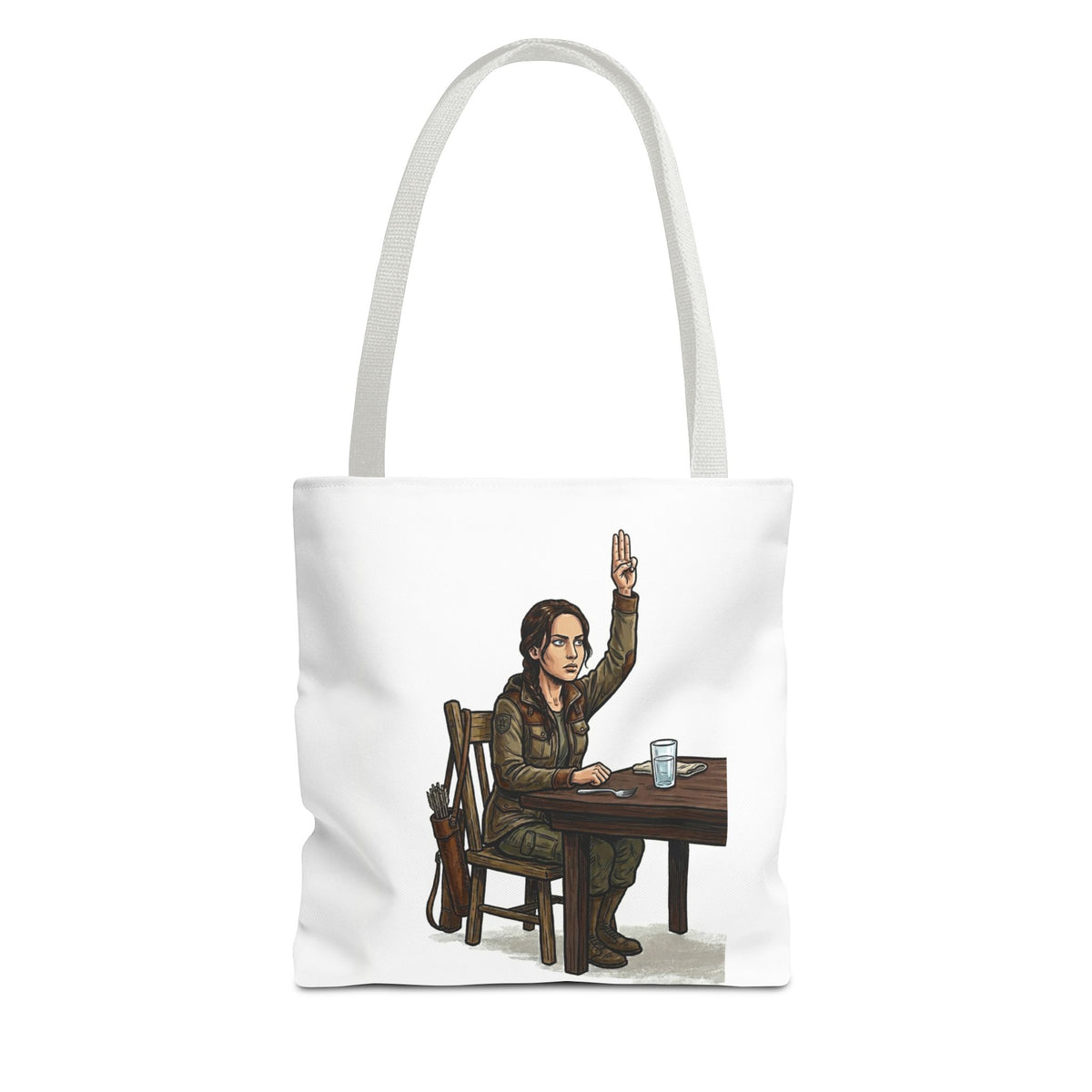 Tote Bag Juego de Hambre Meme, Bolso para el almuerzo oficina, Regalo divertido para compañeros de trabajo, Hunger Games Parody