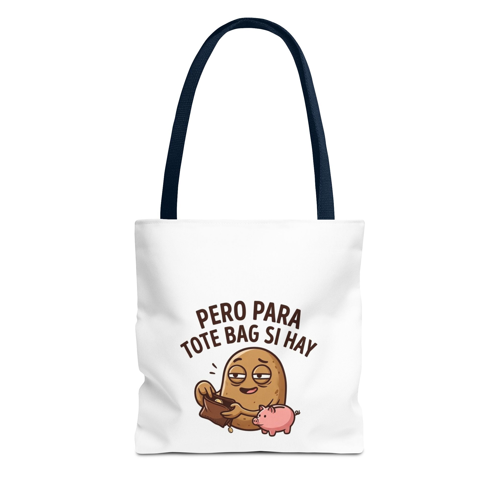 Funny Potato Meme Tote Bag, Couch Potato Gift, Polyester Everyday Carryall