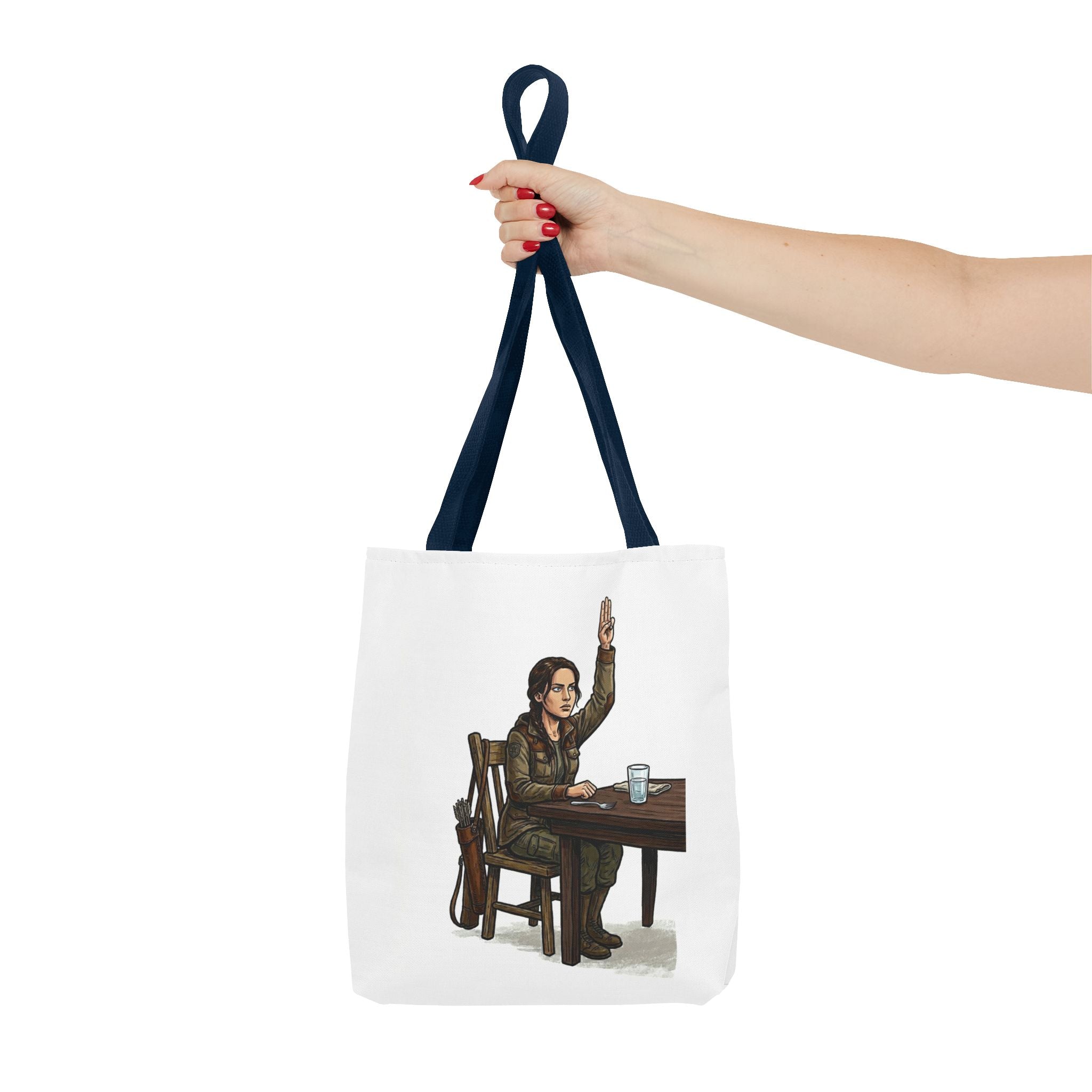 Tote Bag Juego de Hambre Meme, Bolso para el almuerzo oficina, Regalo divertido para compañeros de trabajo, Hunger Games Parody