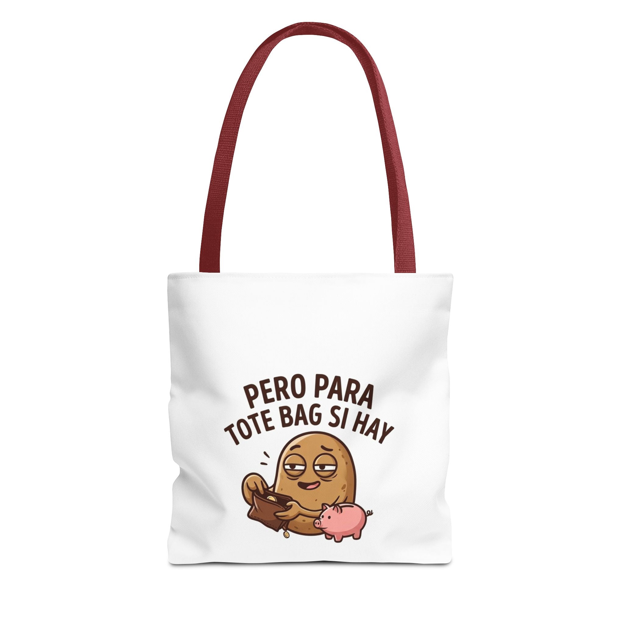 Funny Potato Meme Tote Bag, Couch Potato Gift, Polyester Everyday Carryall
