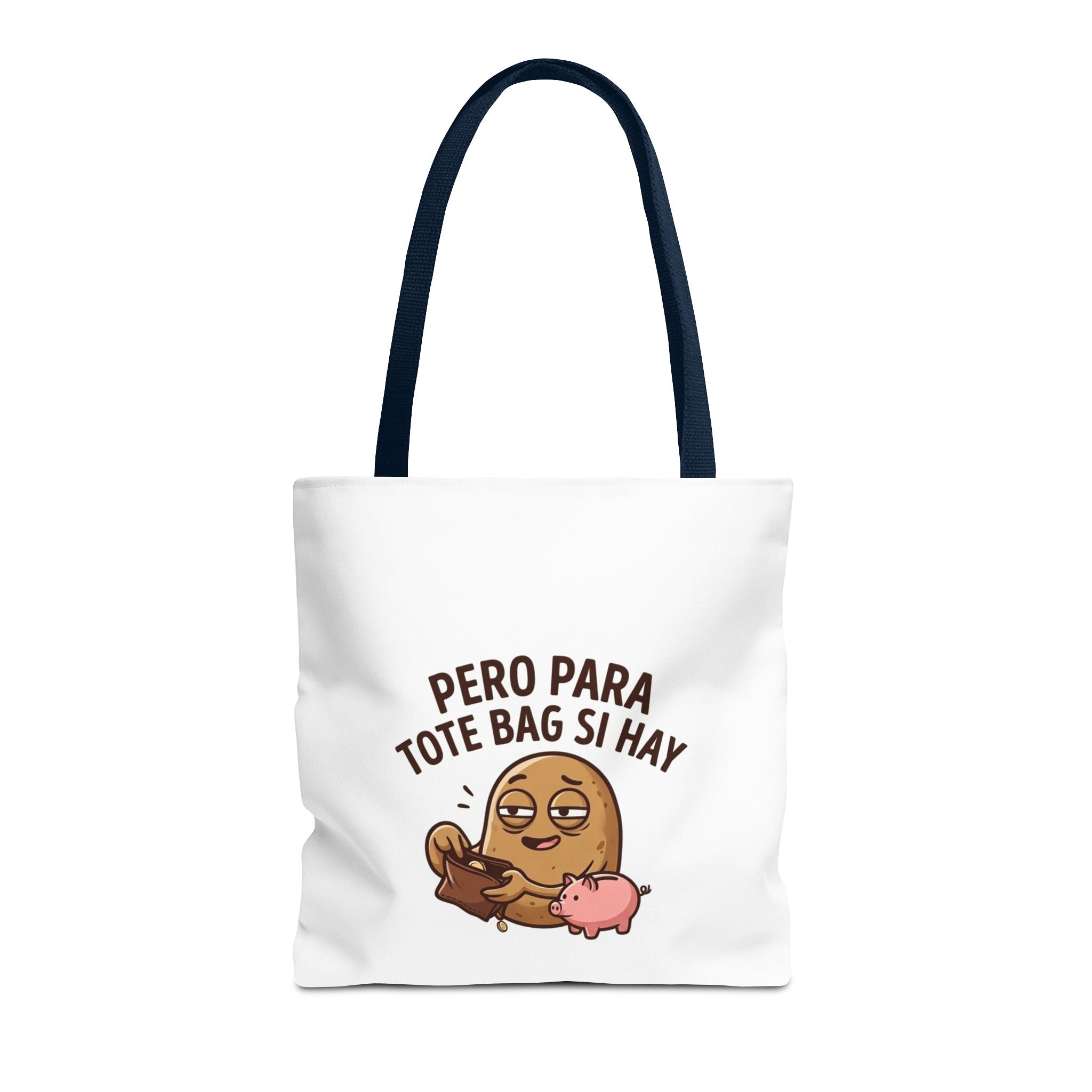 Funny Potato Meme Tote Bag, Couch Potato Gift, Polyester Everyday Carryall