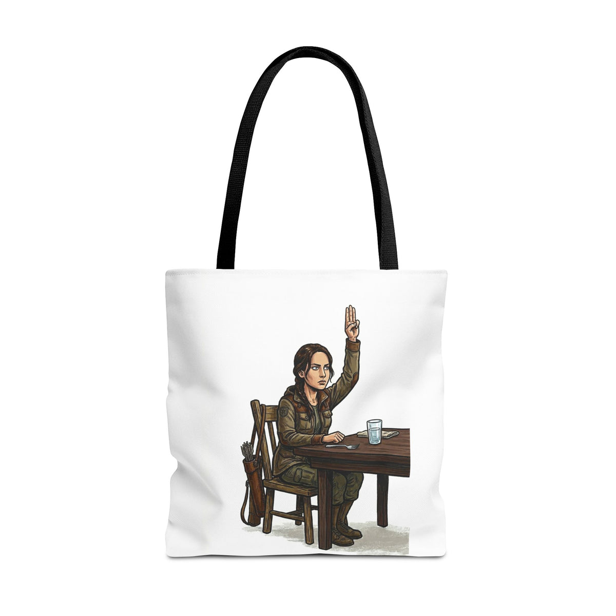 Tote Bag Juego de Hambre Meme, Bolso para el almuerzo oficina, Regalo divertido para compañeros de trabajo, Hunger Games Parody