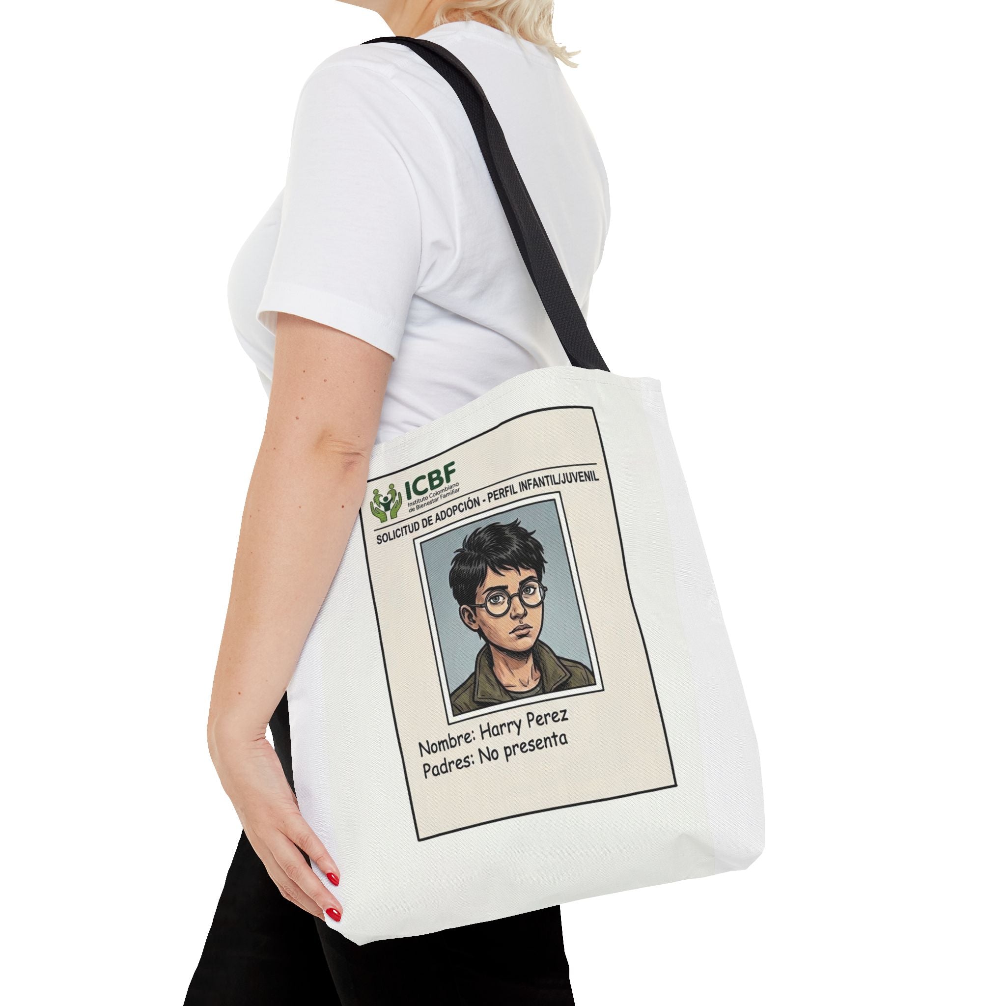 Tote Bag El HP Meme, Bolso Divertido para Fans de Magia, Regalo para Potterheads en Español, Harry Potter Style Aesthetic Tote Bag.
