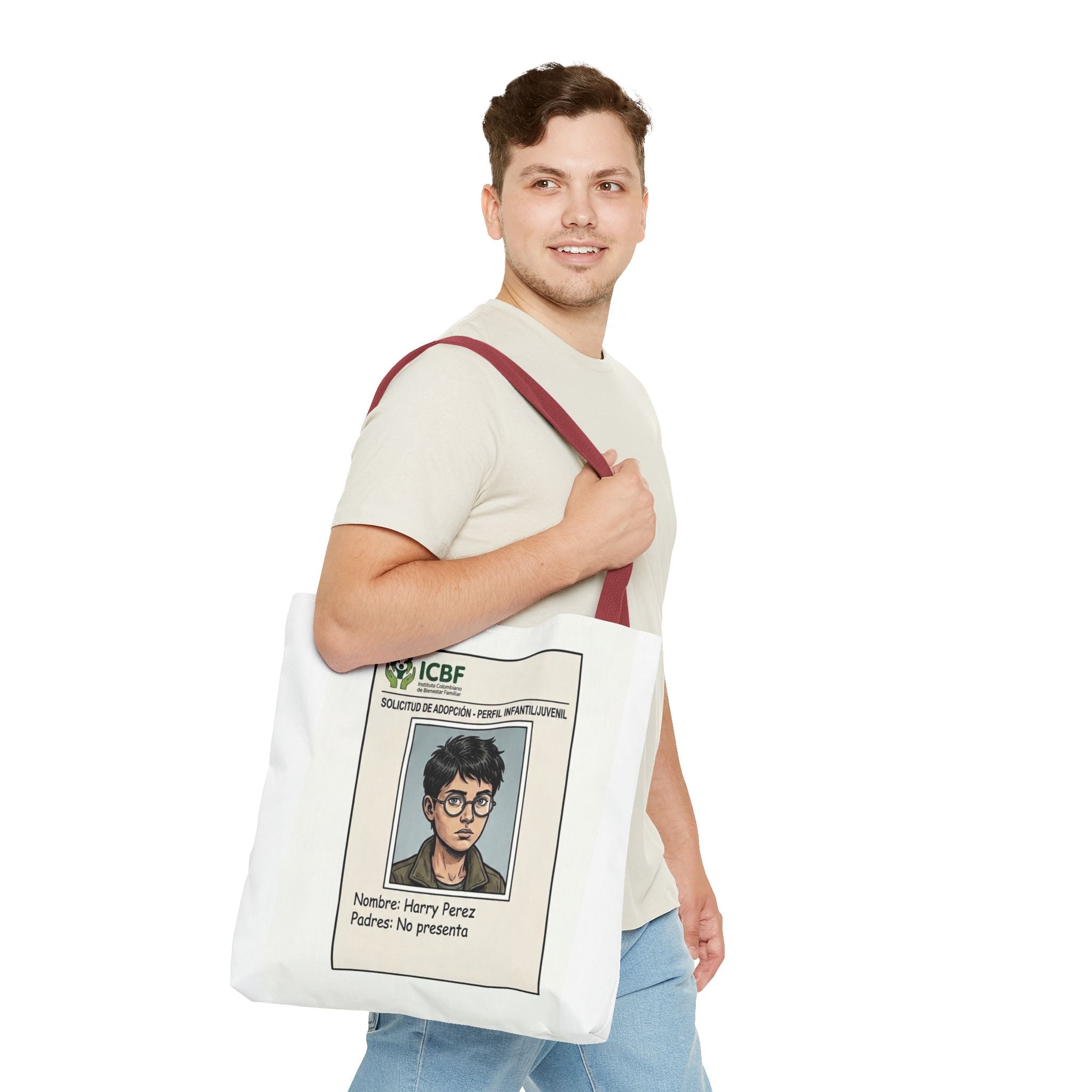 Tote Bag El HP Meme, Bolso Divertido para Fans de Magia, Regalo para Potterheads en Español, Harry Potter Style Aesthetic Tote Bag.