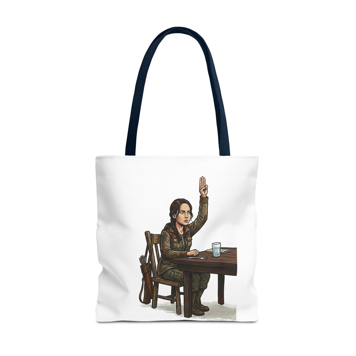 Tote Bag Juego de Hambre Meme, Bolso para el almuerzo oficina, Regalo divertido para compañeros de trabajo, Hunger Games Parody