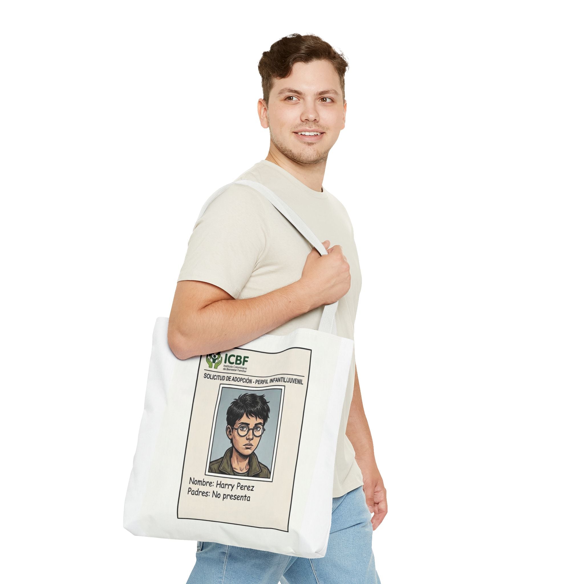 Tote Bag El HP Meme, Bolso Divertido para Fans de Magia, Regalo para Potterheads en Español, Harry Potter Style Aesthetic Tote Bag.