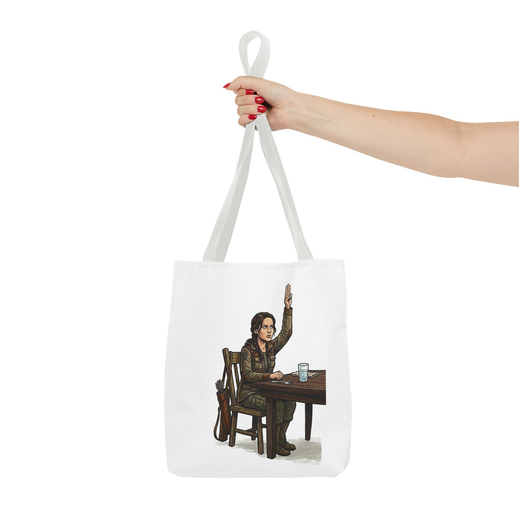 Tote Bag Juego de Hambre Meme, Bolso para el almuerzo oficina, Regalo divertido para compañeros de trabajo, Hunger Games Parody
