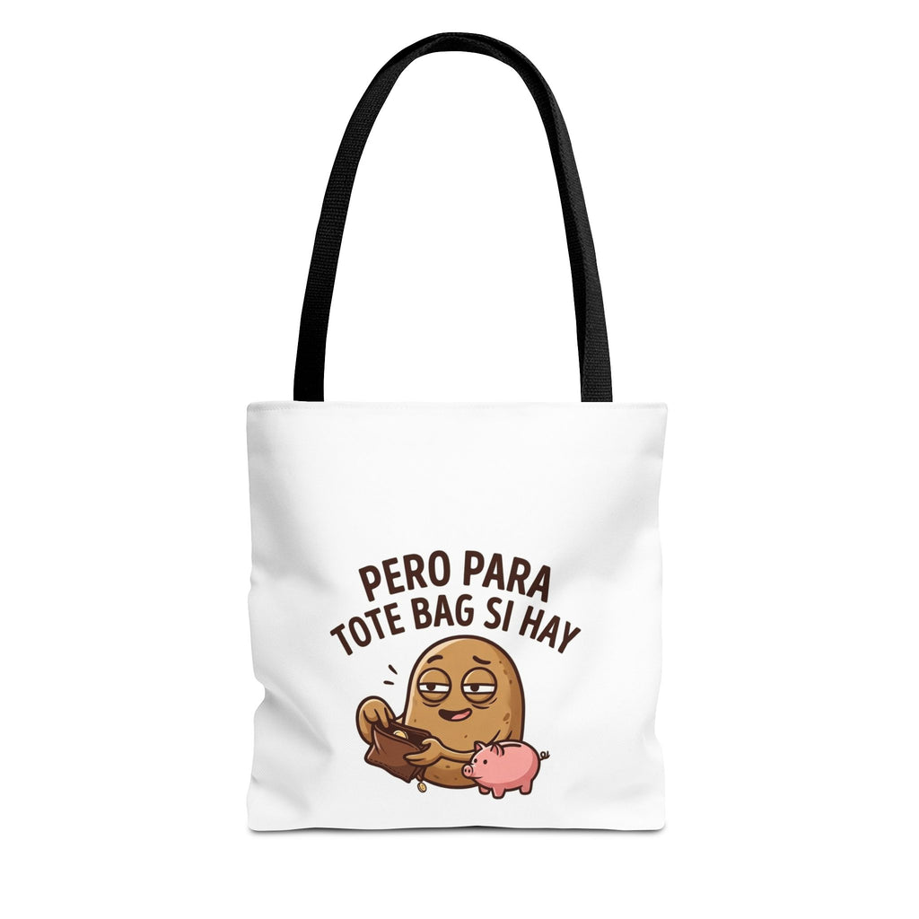 Funny Potato Meme Tote Bag, Couch Potato Gift, Polyester Everyday Carryall