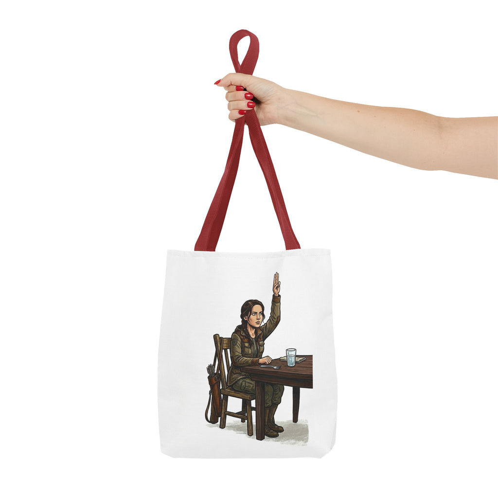 Tote Bag Juego de Hambre Meme, Bolso para el almuerzo oficina, Regalo divertido para compañeros de trabajo, Hunger Games Parody