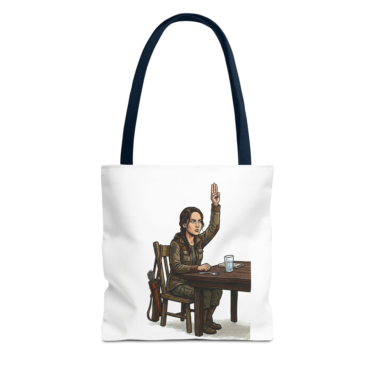 Tote Bag Juego de Hambre Meme, Bolso para el almuerzo oficina, Regalo divertido para compañeros de trabajo, Hunger Games Parody