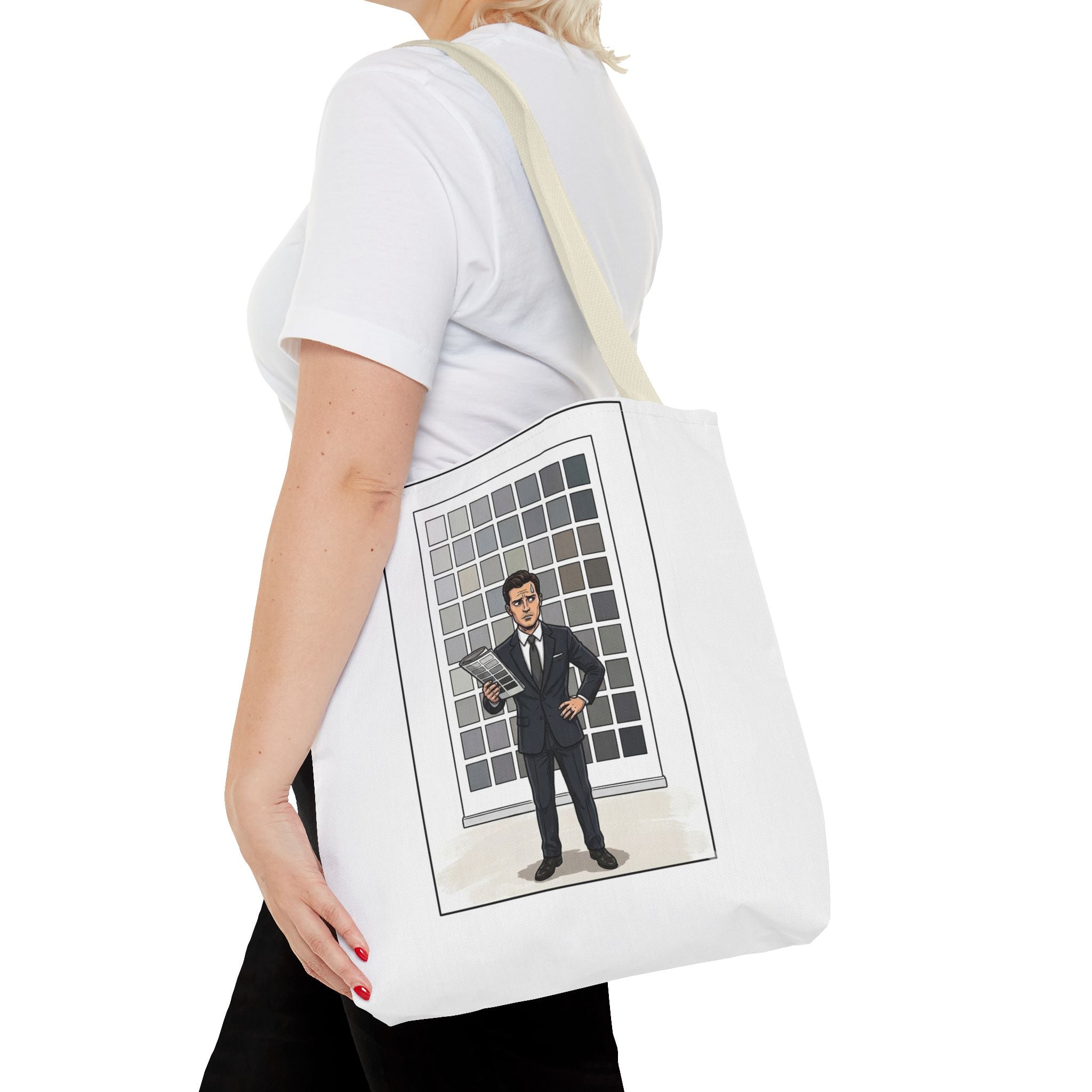 Tote Bag 50 Sombras de Libros, Reading Addict Accessory, Polyester Bag