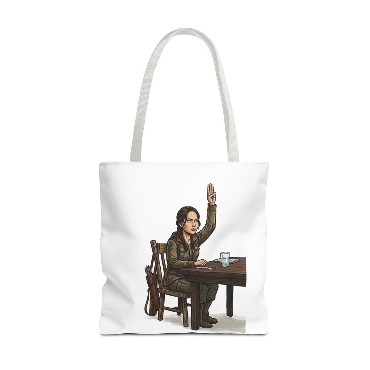 Tote Bag Juego de Hambre Meme, Bolso para el almuerzo oficina, Regalo divertido para compañeros de trabajo, Hunger Games Parody