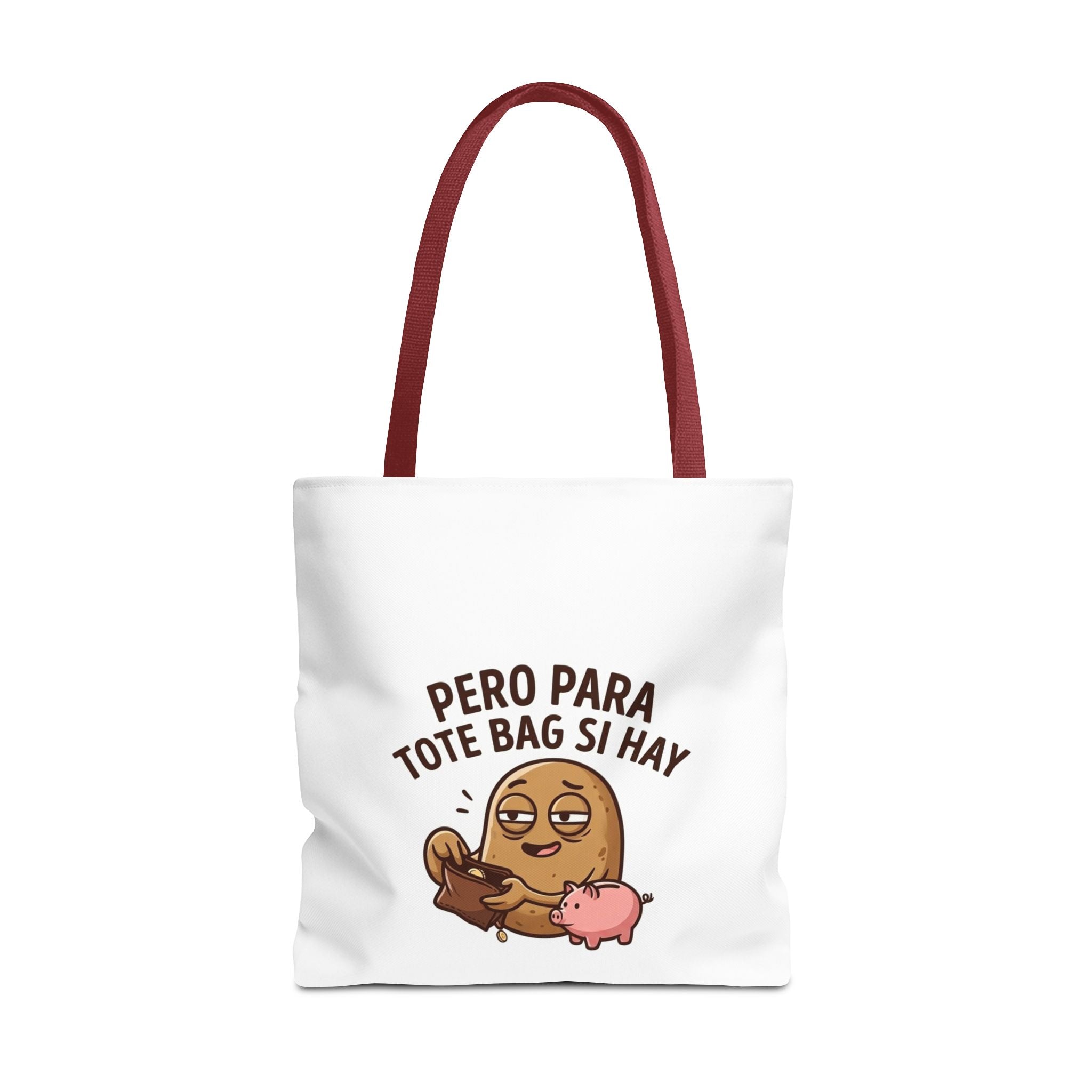 Funny Potato Meme Tote Bag, Couch Potato Gift, Polyester Everyday Carryall