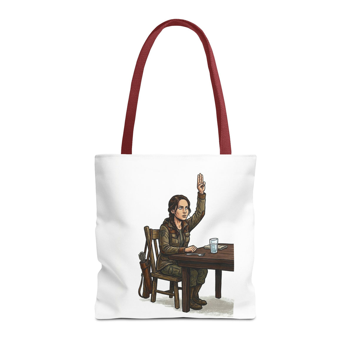 Tote Bag Juego de Hambre Meme, Bolso para el almuerzo oficina, Regalo divertido para compañeros de trabajo, Hunger Games Parody