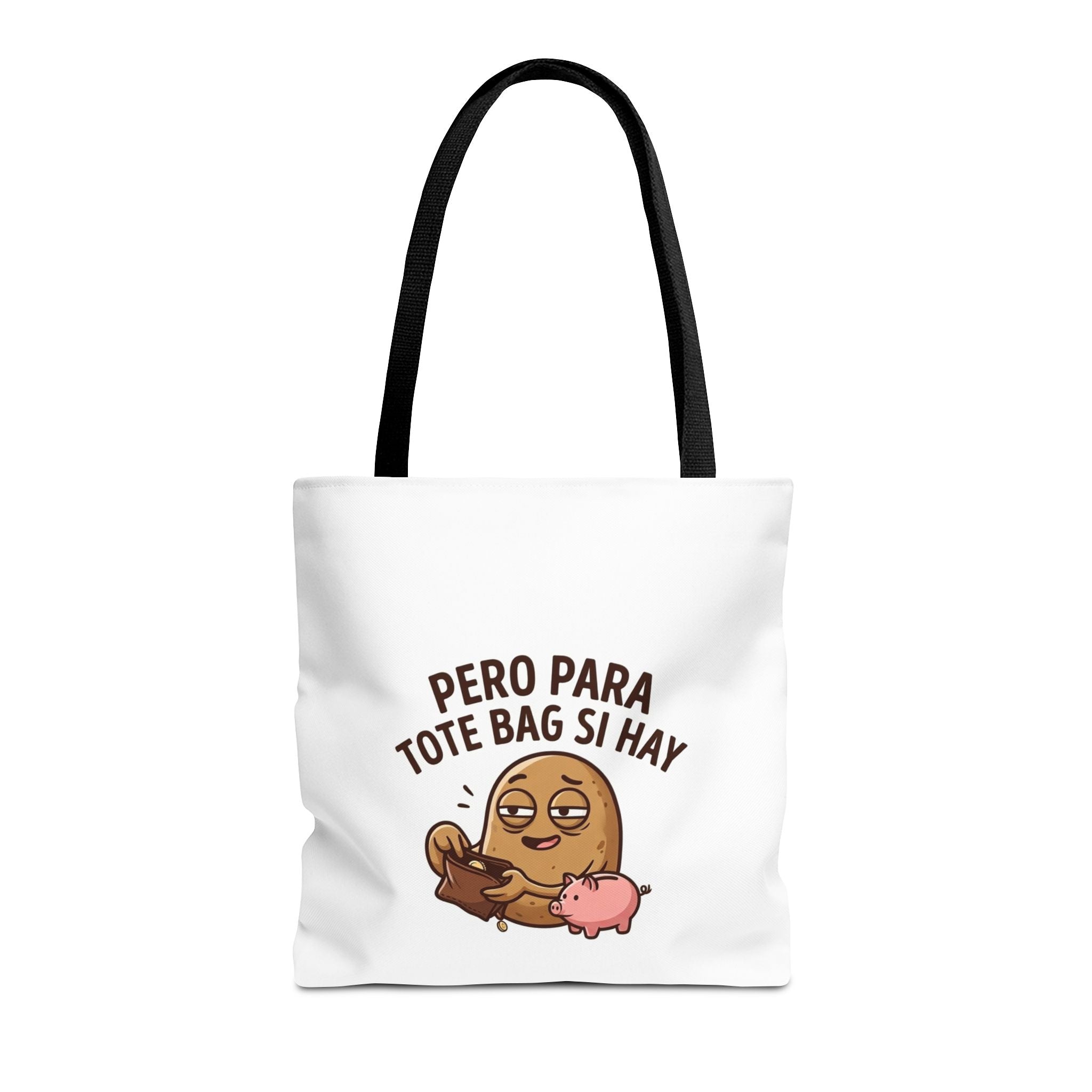 Funny Potato Meme Tote Bag, Couch Potato Gift, Polyester Everyday Carryall