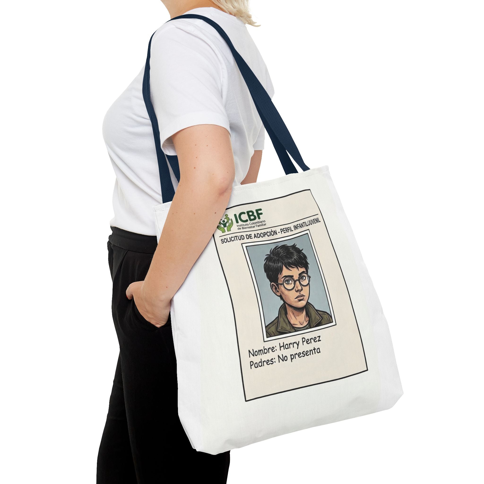 Tote Bag El HP Meme, Bolso Divertido para Fans de Magia, Regalo para Potterheads en Español, Harry Potter Style Aesthetic Tote Bag.