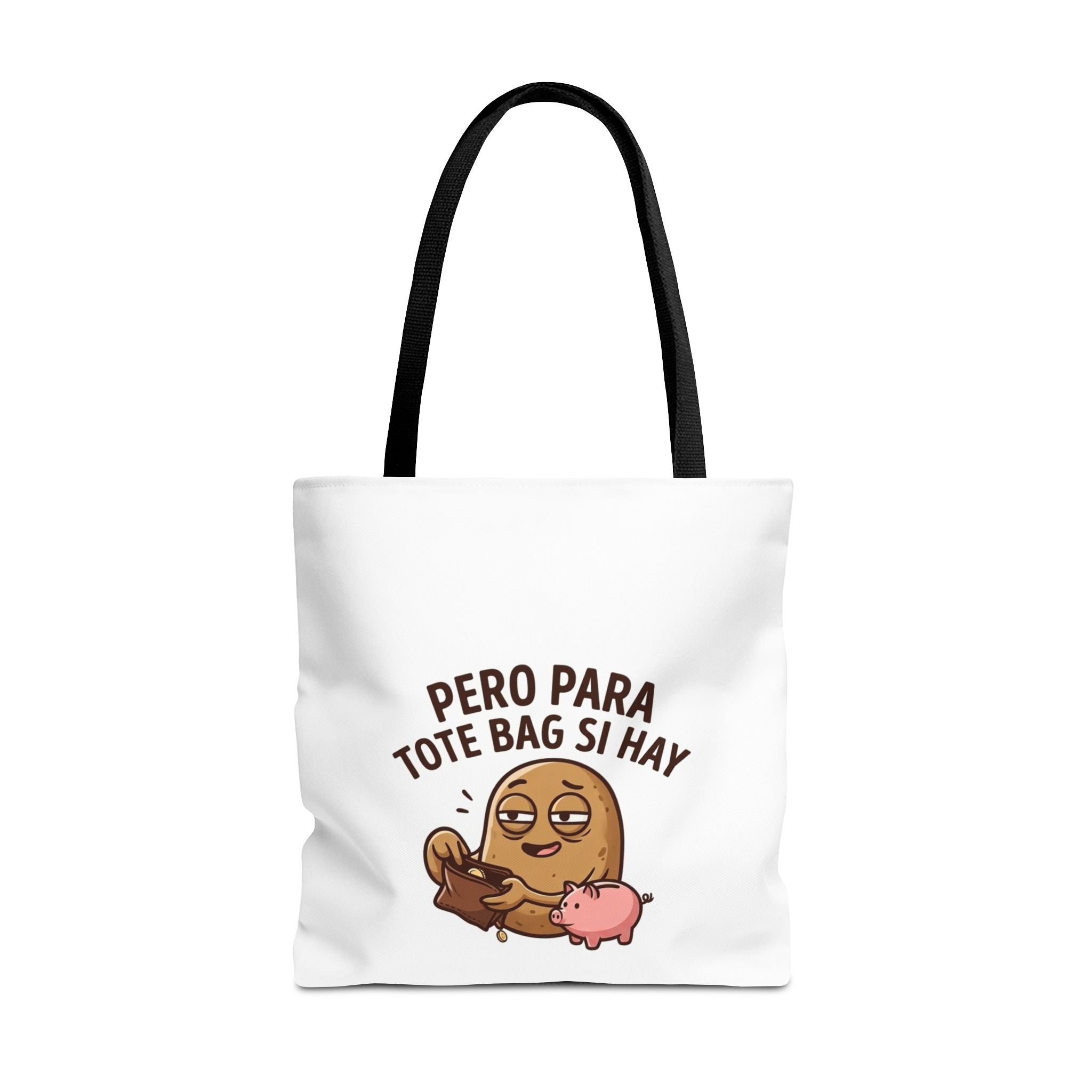 Funny Potato Meme Tote Bag, Couch Potato Gift, Polyester Everyday Carryall