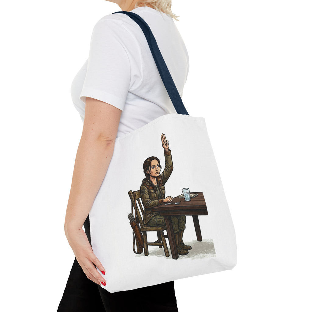 Tote Bag Juego de Hambre Meme, Bolso para el almuerzo oficina, Regalo divertido para compañeros de trabajo, Hunger Games Parody