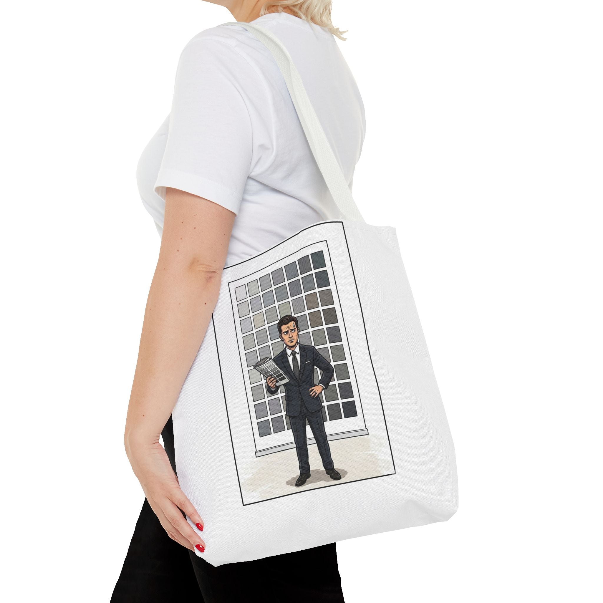 Tote Bag 50 Sombras de Libros, Reading Addict Accessory, Polyester Bag