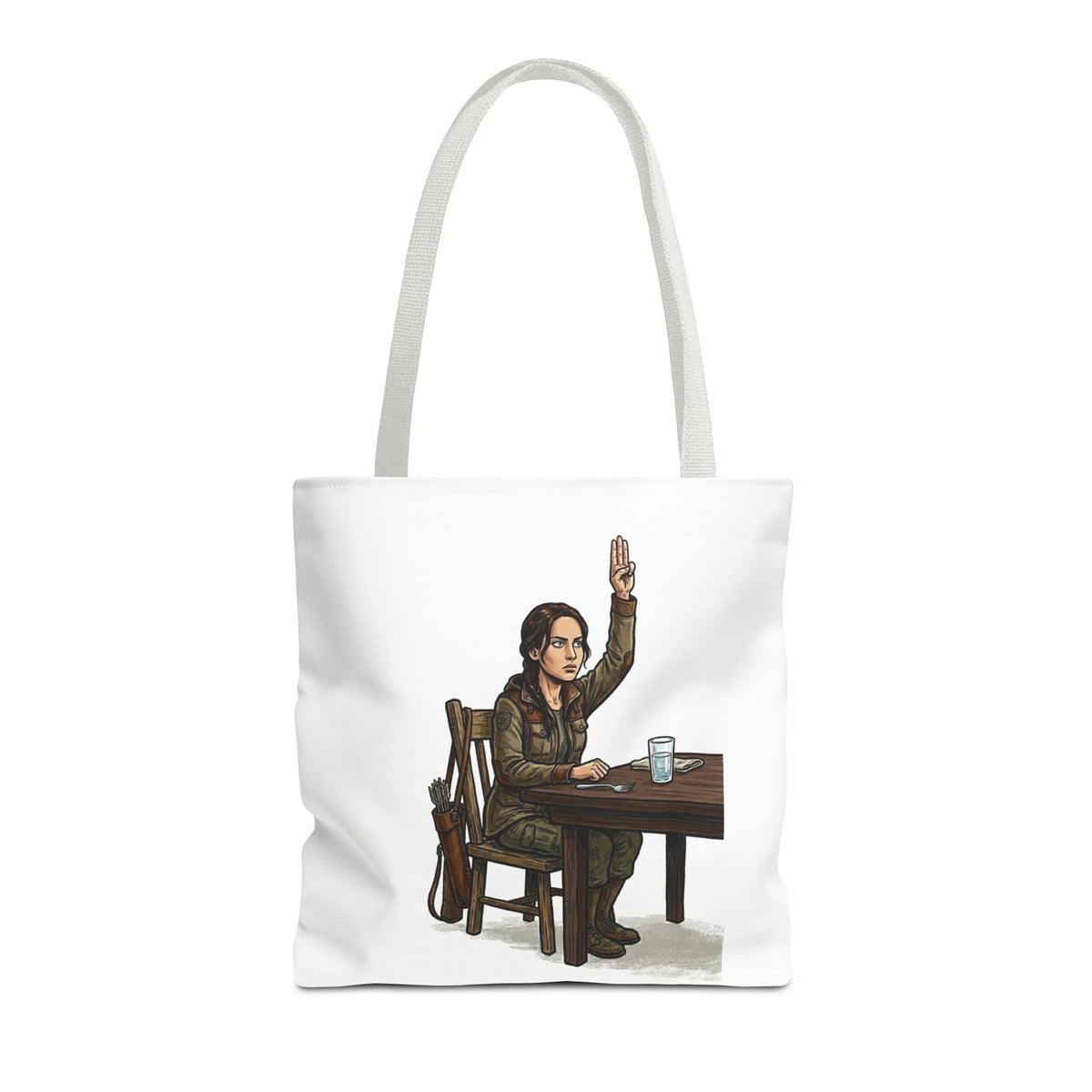 Tote Bag Juego de Hambre Meme, Bolso para el almuerzo oficina, Regalo divertido para compañeros de trabajo, Hunger Games Parody